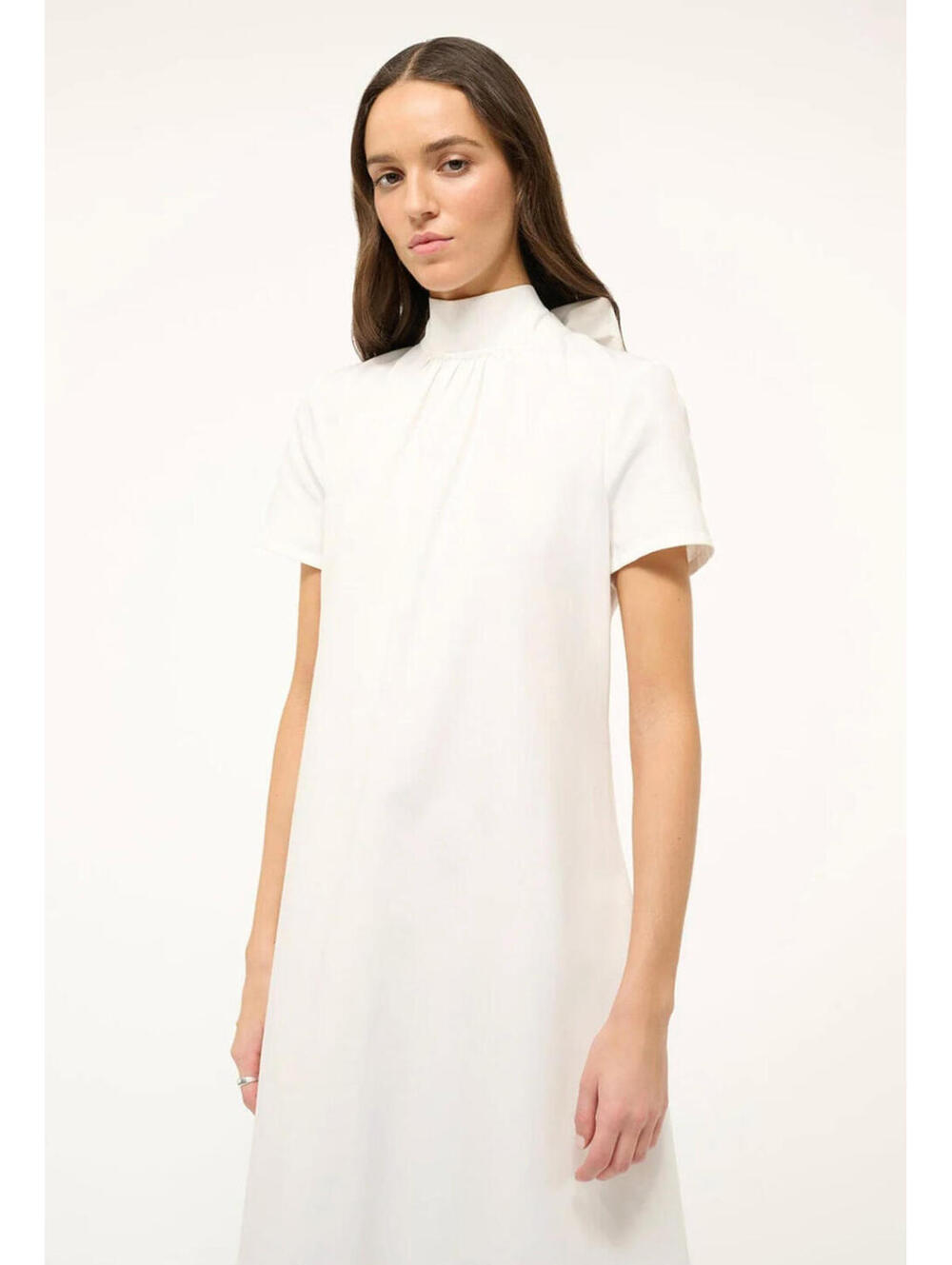NWT STAUD Ilana White Cotton Bridal Wedding Gown Dress Calluna Medium - Picture 7 of 10